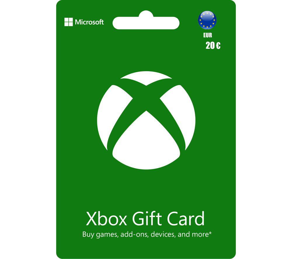 Xbox gift shop card eur